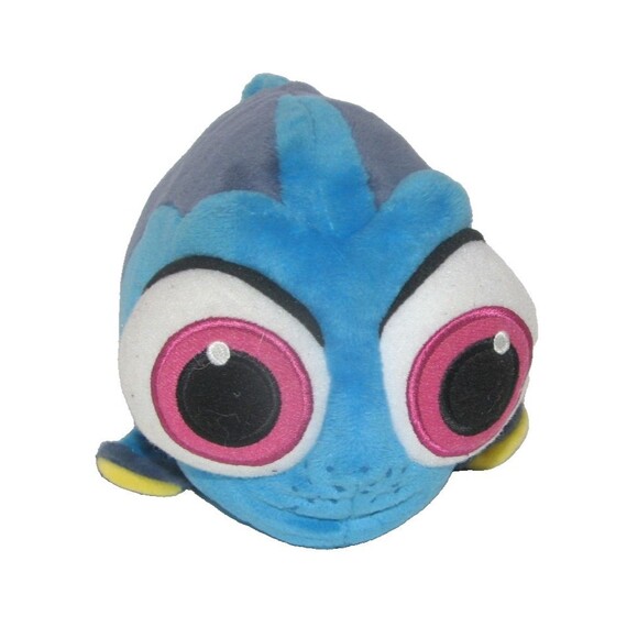 Disney Store Pixar  Finding Dory BABY DORY Plush Stuffed Beanbag Toy 8" - Picture 2 of 4
